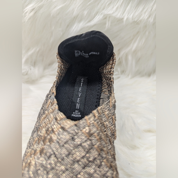 Steve Madden Betsi Bronze Slip ons 9 - Picture 4 of 7